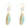 Turquoise Glitz Statement Earrings - Barse Jewelry