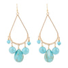 Turquoise Magnesite Chandelier Earrings - Barse Jewelry