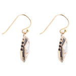 White Jasper Aztec Earrings - Barse Jewelry